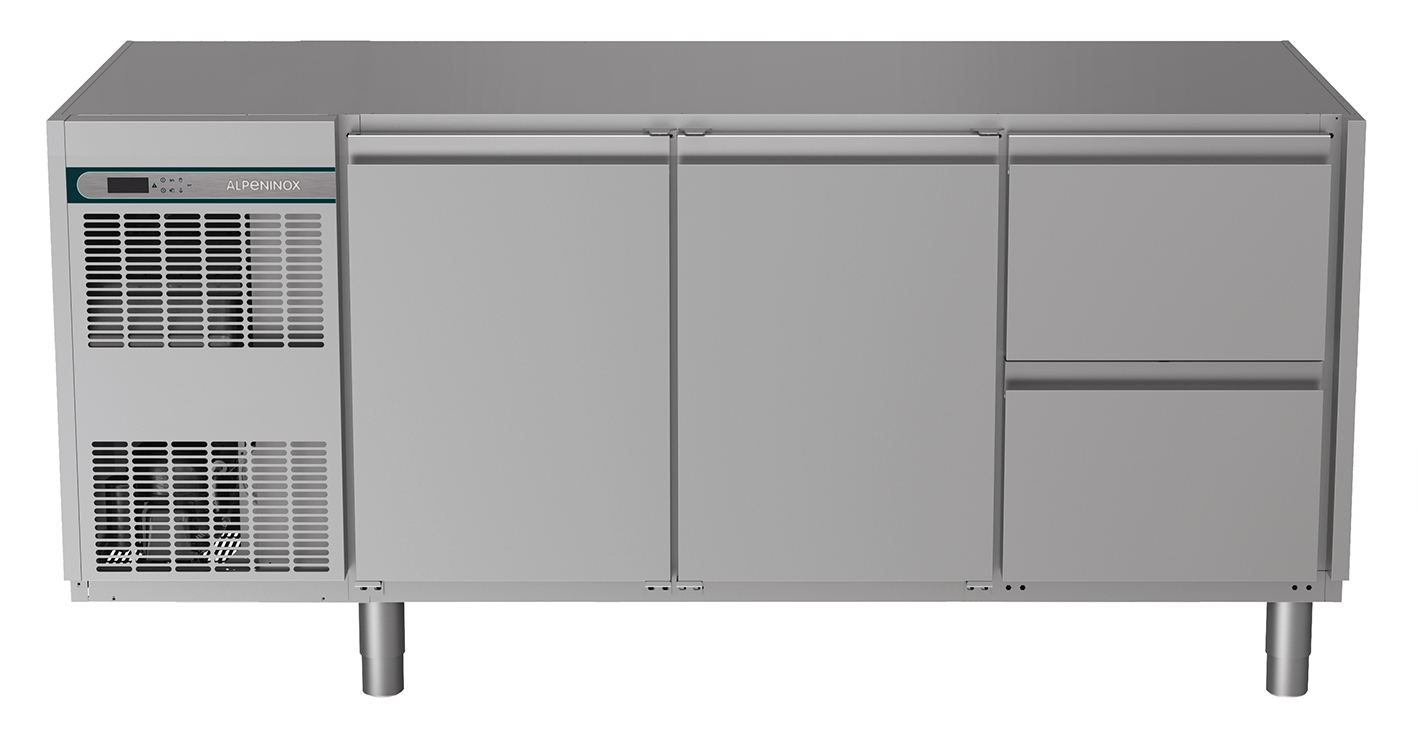 Nordcap Kühltisch, 3 Abteile CRIO HPM 3-7011