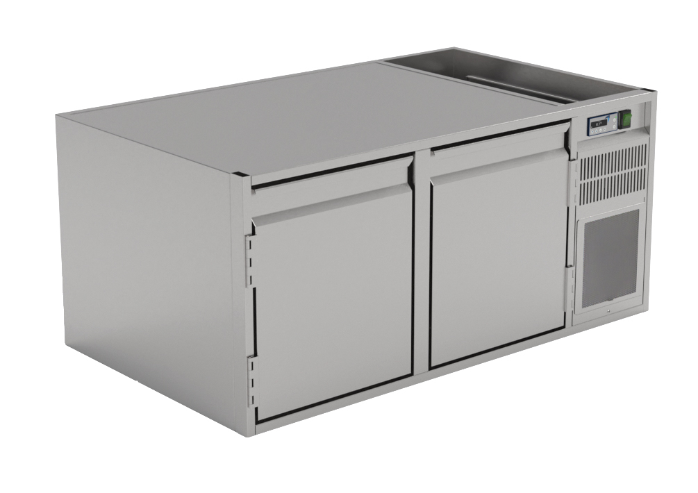 Nordcap Unterbaukühltisch UBE 2-51-2T MFR