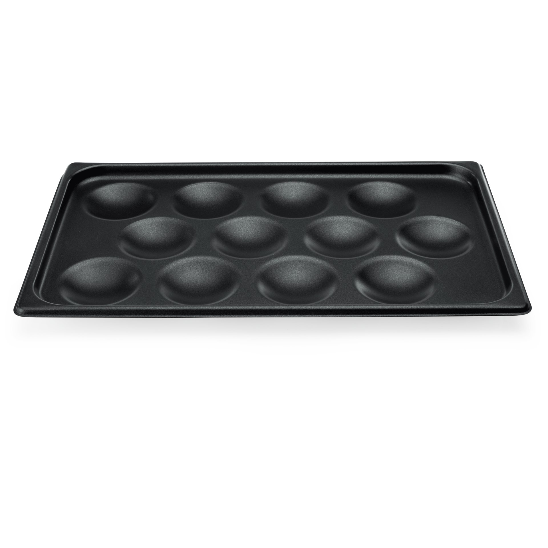 WAS Muffinblech GN 1/1 mit Antihaftbeschichtung, 53 x 32,5 cm, Aluminium