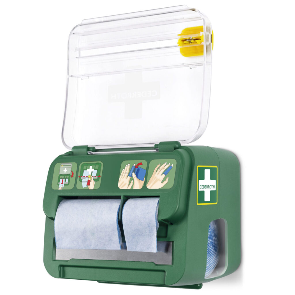 PAPSTAR Soft Foam Bandage Spender 2-in-1 12,3 cm x 13,8 cm x 14,2 cm