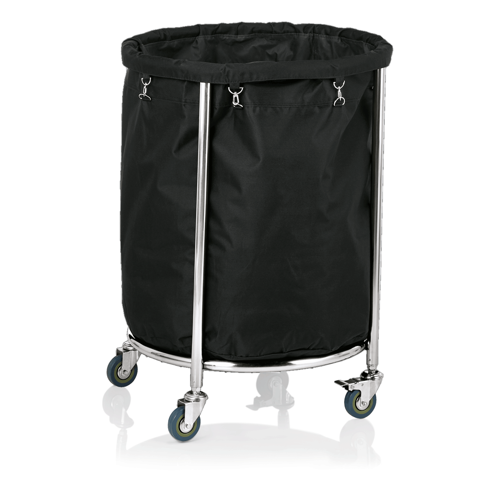 WAS Wäschewagen, Ø 60 cm, Chromnickelstahl