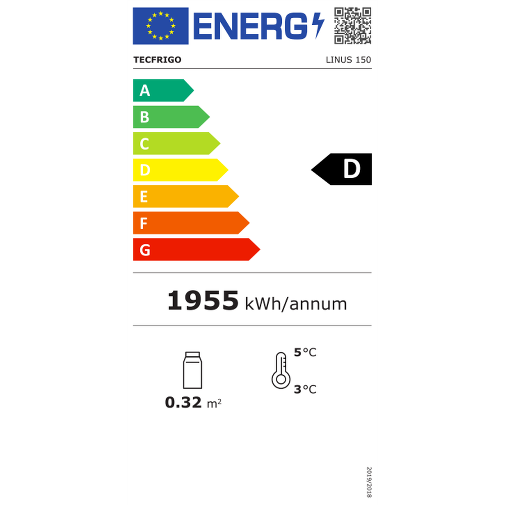 KBS Tischkühlvitrine Linus 150