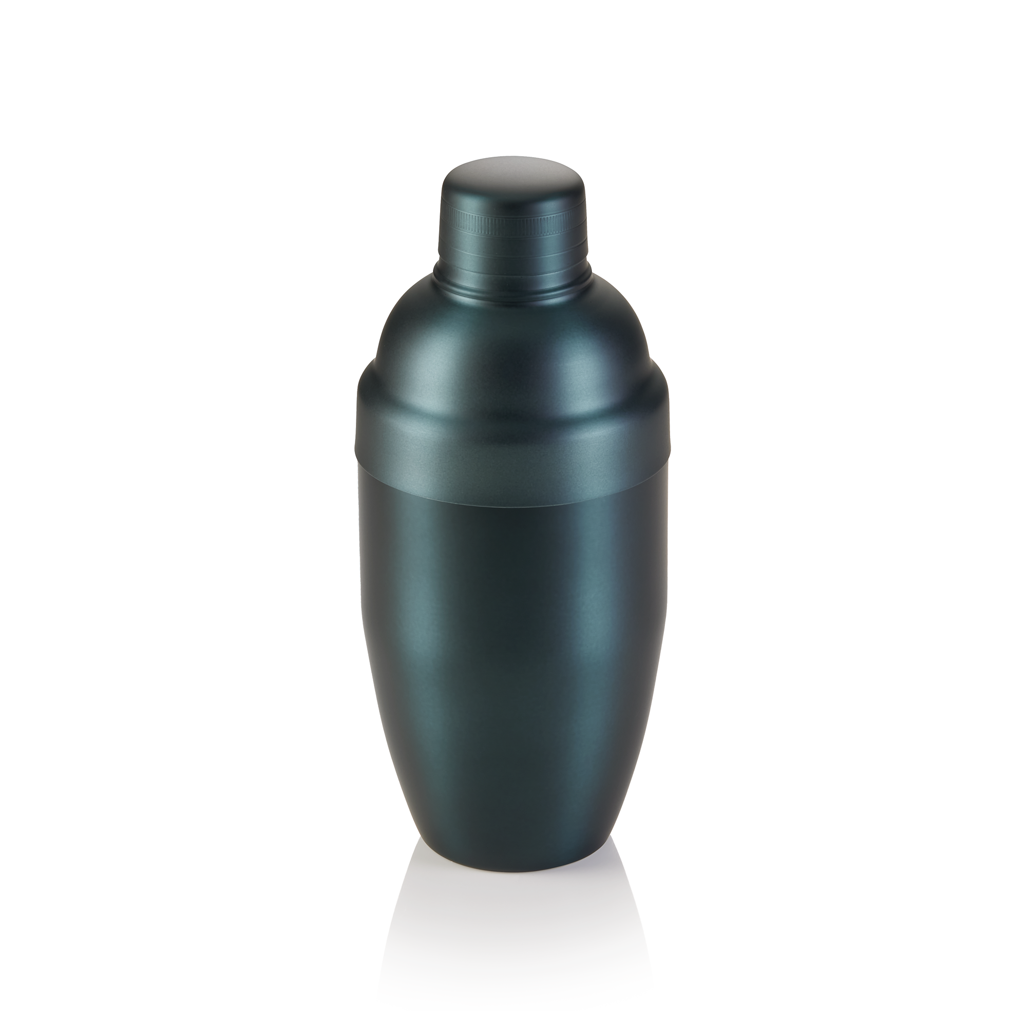 WAS Shaker Classic NOCTURN, 0,5 ltr., Ø 8,5 cm, blau matt - HLC, Chromnickelstah