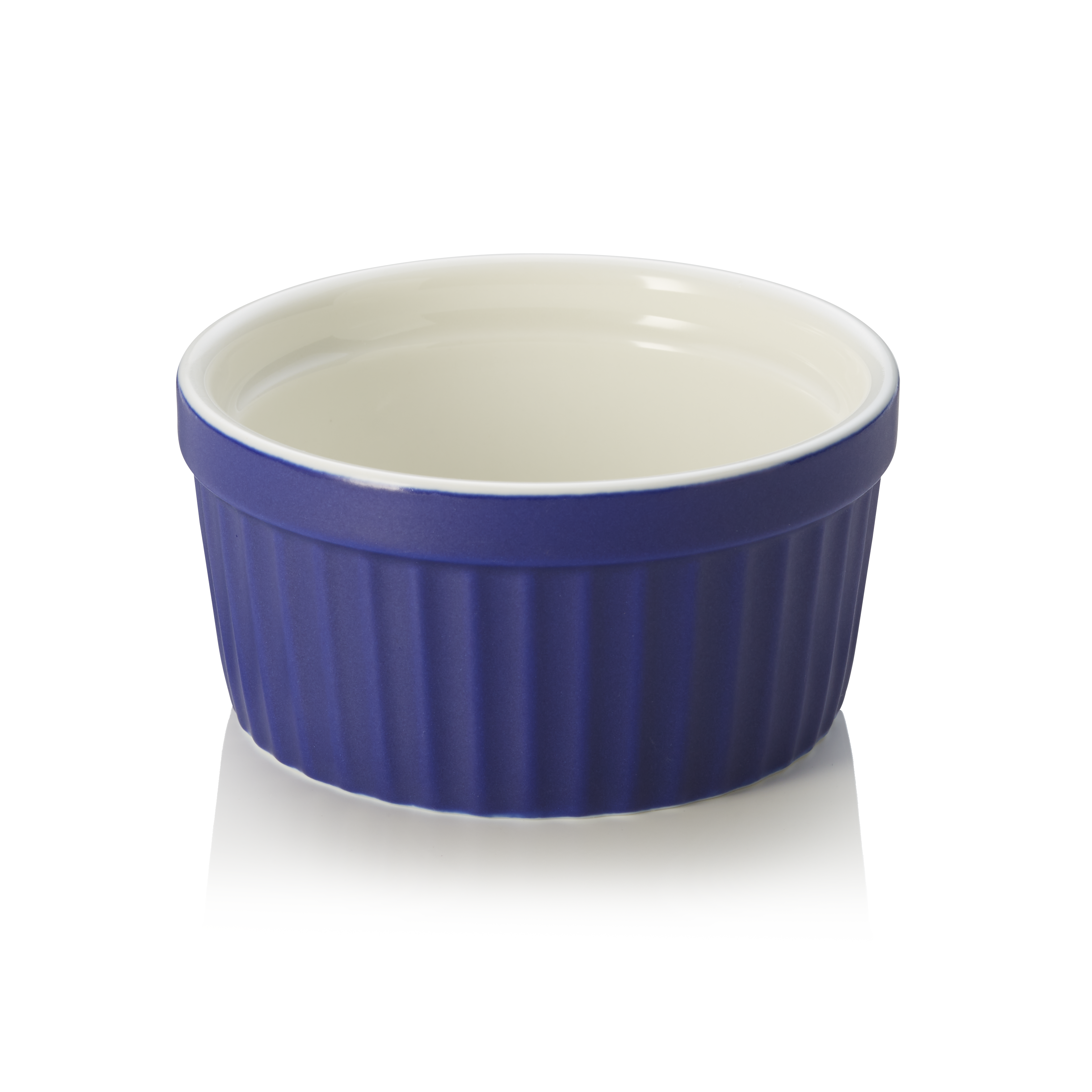 WAS Ragout Fin Set, Ø 9 cm, 130 ml, blau, Set á 6 Stück, Porzellan