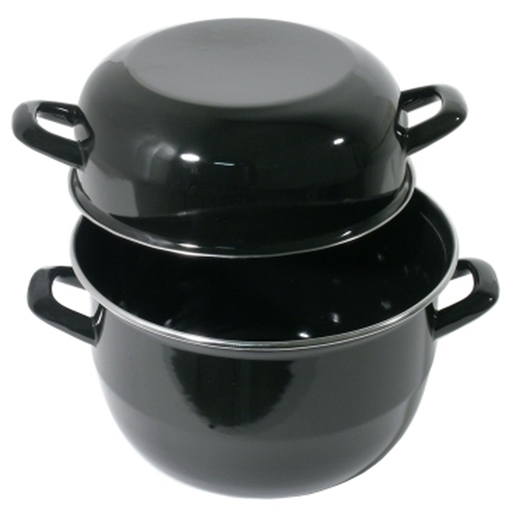 Contacto Muscheltopf 18 cm, emailliert