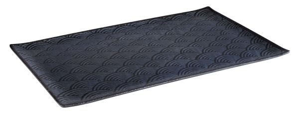 APS GN 1/1 Tablett -DARK WAVE- 53 x 32,5 cm, H: 2 cm