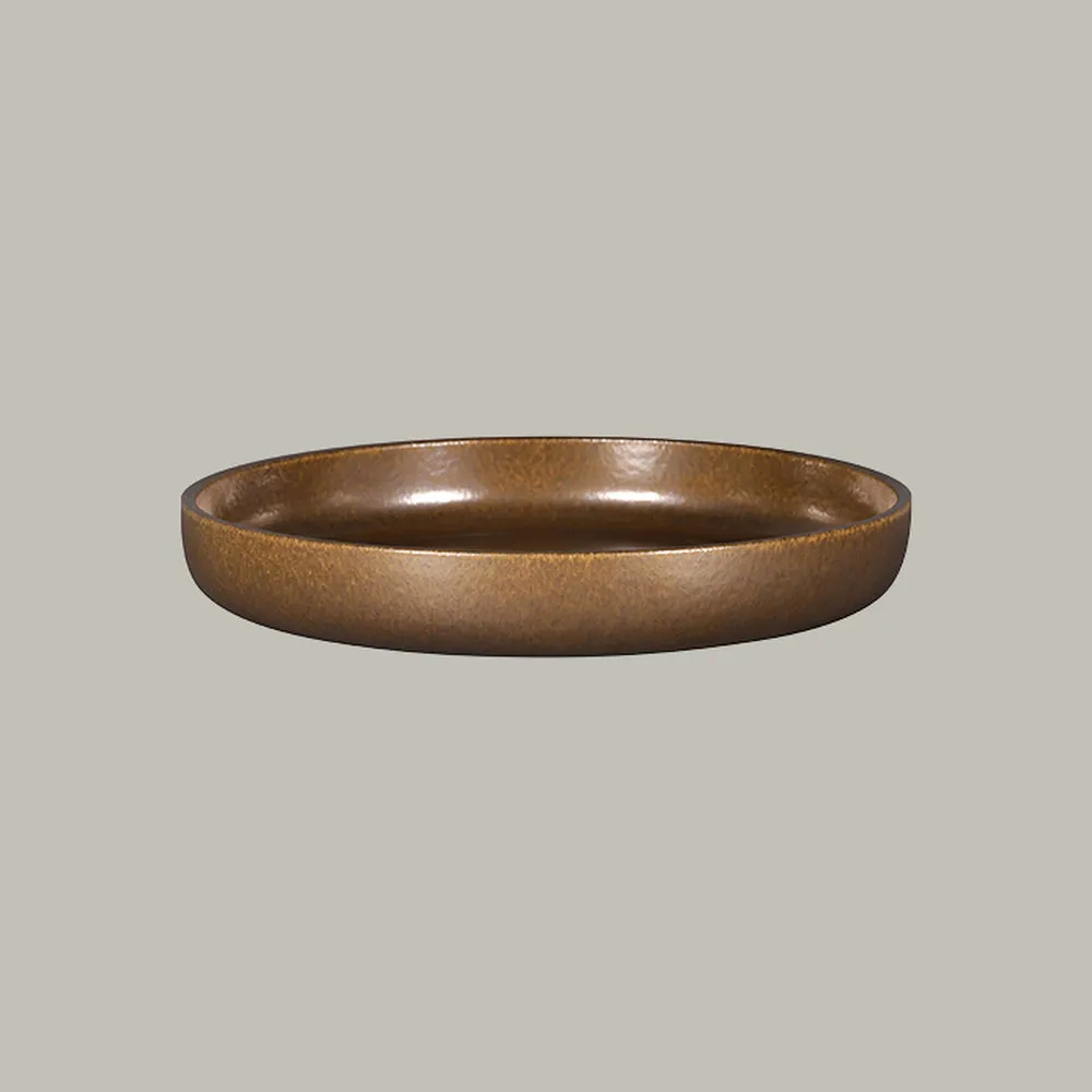 RAK Teller tief rund - rust Serie: Ease Ø 29.7 cm / Ht. 4.7 cm / Cont. 230 cl