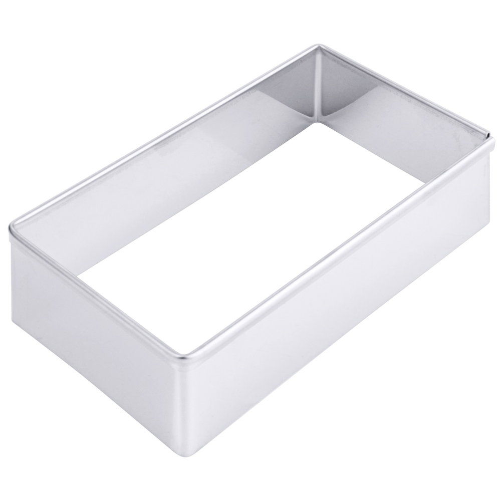Contacto Ausstecher, rechteckig, glatt 10,5 cm Länge: 10,5 cm, Breite: 6 cm, Höh