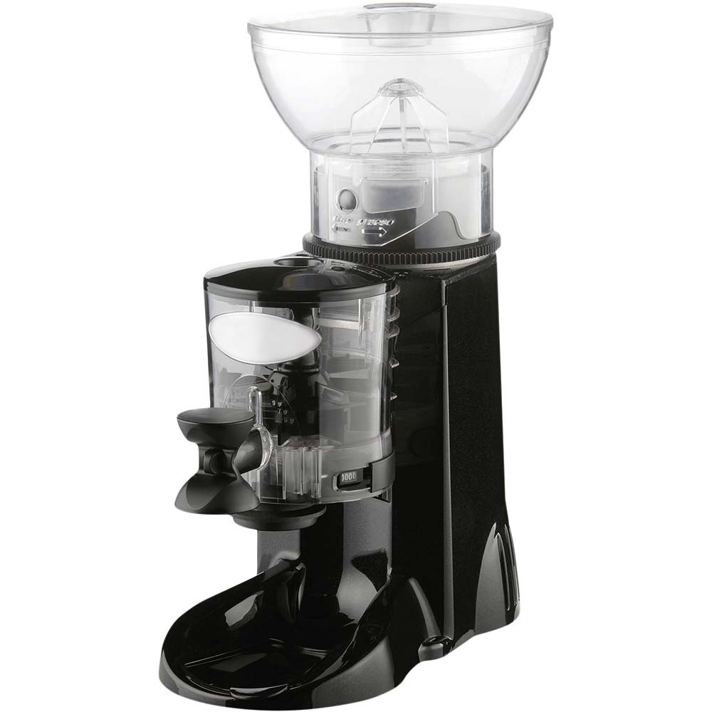 Stalgast Professionelle Kaffeemühle mit Mahlgutbehälter und manueller Steuerung,