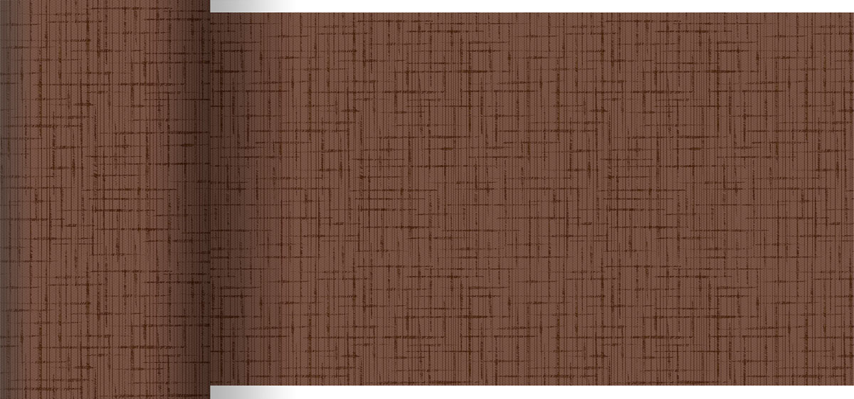 Duni Dunicel-Tischläufer 20 m x 15 cm Linnea chestnut
