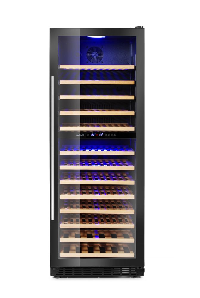 Hendi Weinkühlschrank, 2 Zonen, 135 Flaschen, Arktic, 387L, 220-240V/130W, 595x6