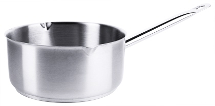 Contacto Stielkasserolle mit Ausguss 20 cm, induktionsgeeignet