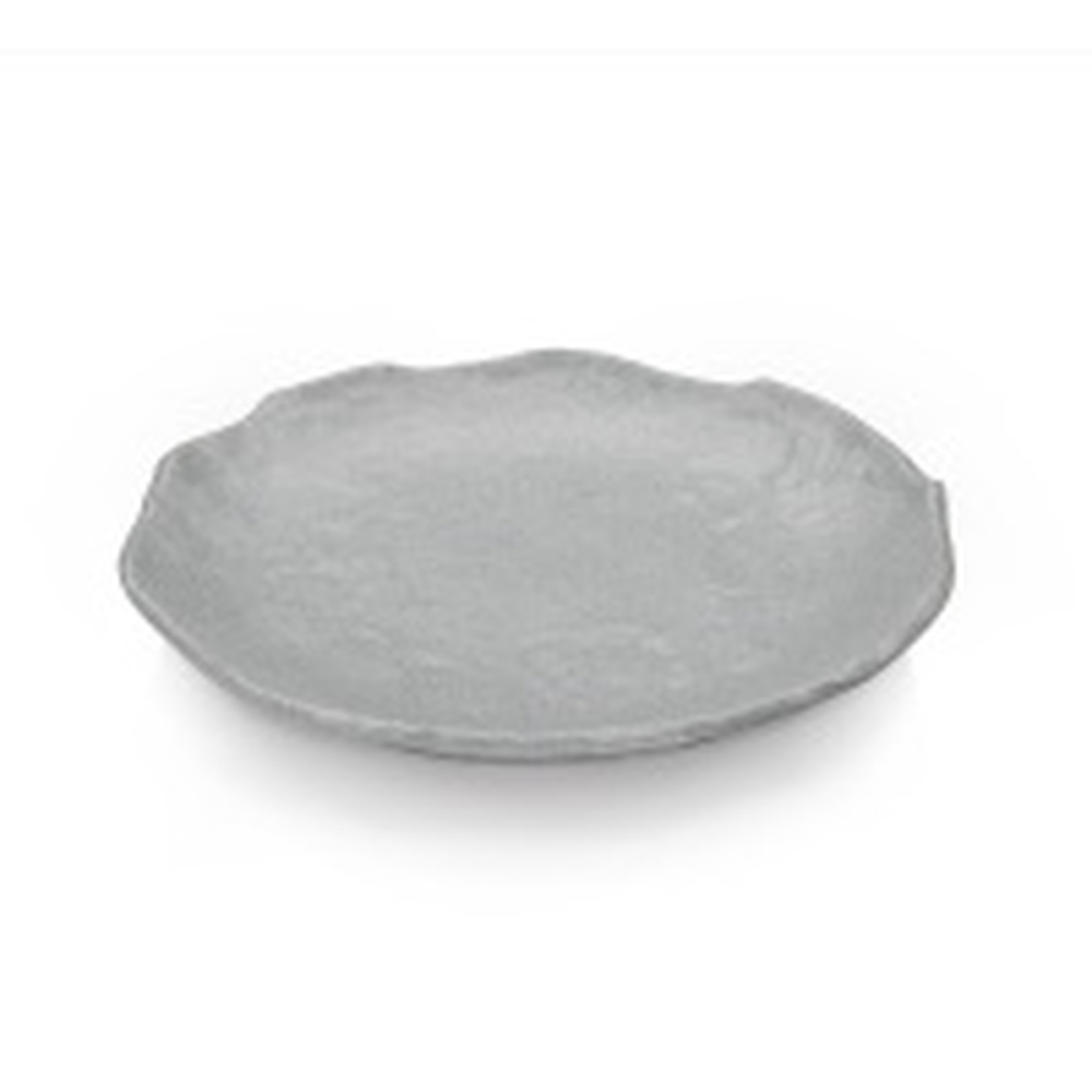 WAS Teller, flach, Ø 28 cm, granitgrau, Melamin