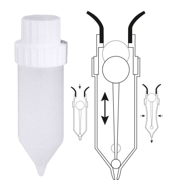 Contacto Dispenser (Dosierer), einzeln zu Dispensersystem 1462, 1464
