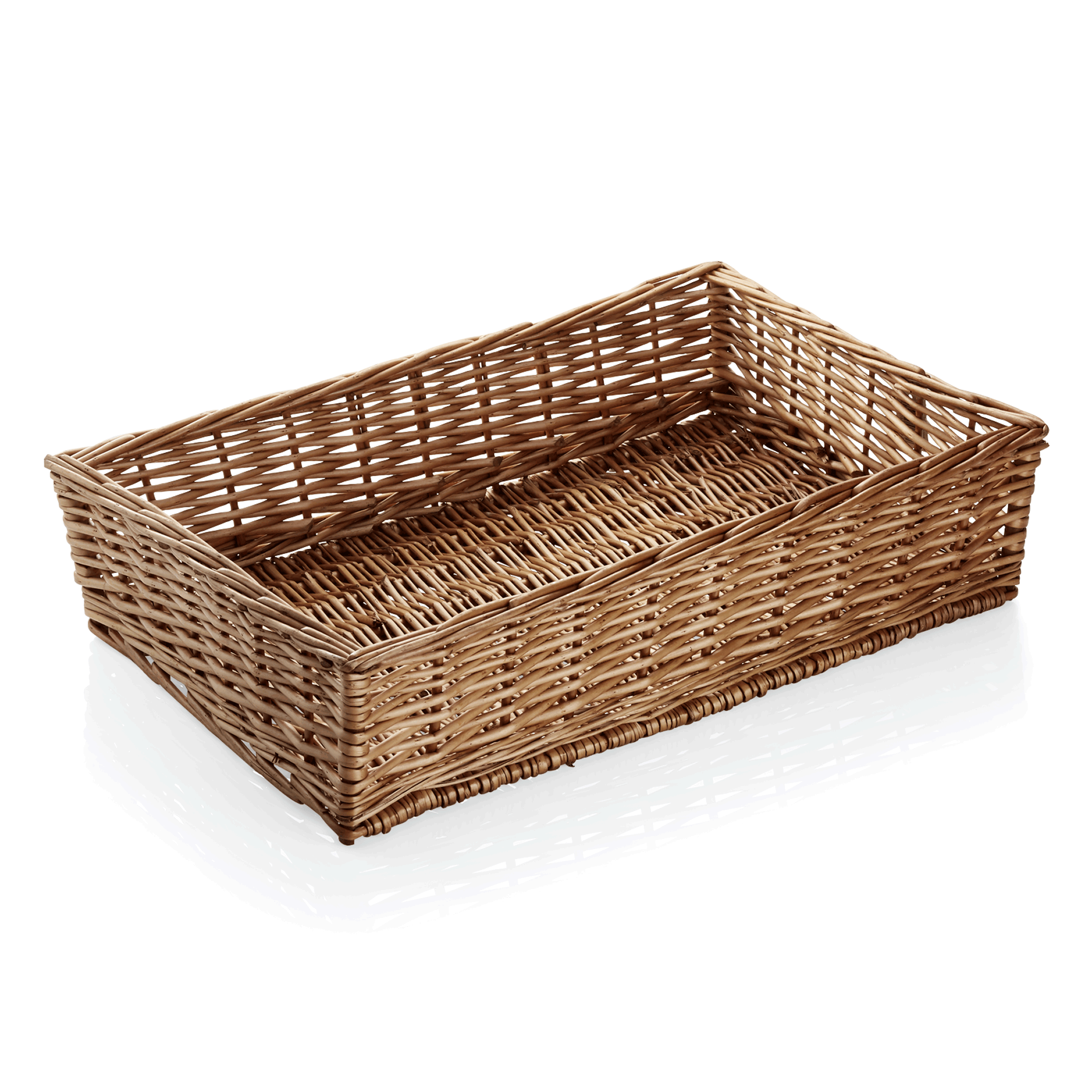 WAS Buffetkorb, 60 x 40 x 14 cm, Vollweide