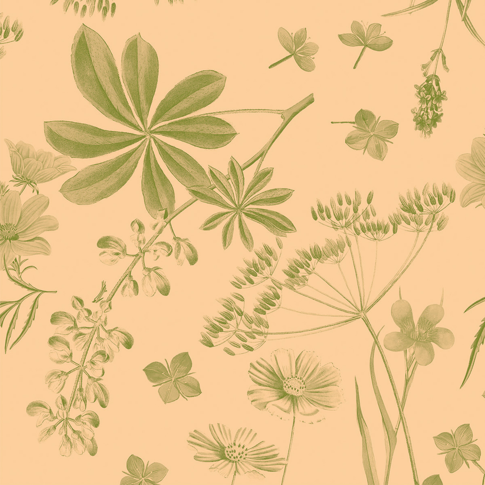 Mank Serviette Opus Flora 40 x 40 cm 1/4 Falz