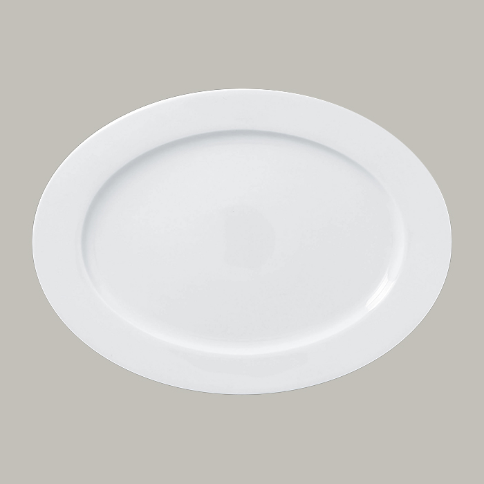RAK Platte oval  Serie: Access L 35.7 cm / W 26 cm / Ht. 2.4 cm