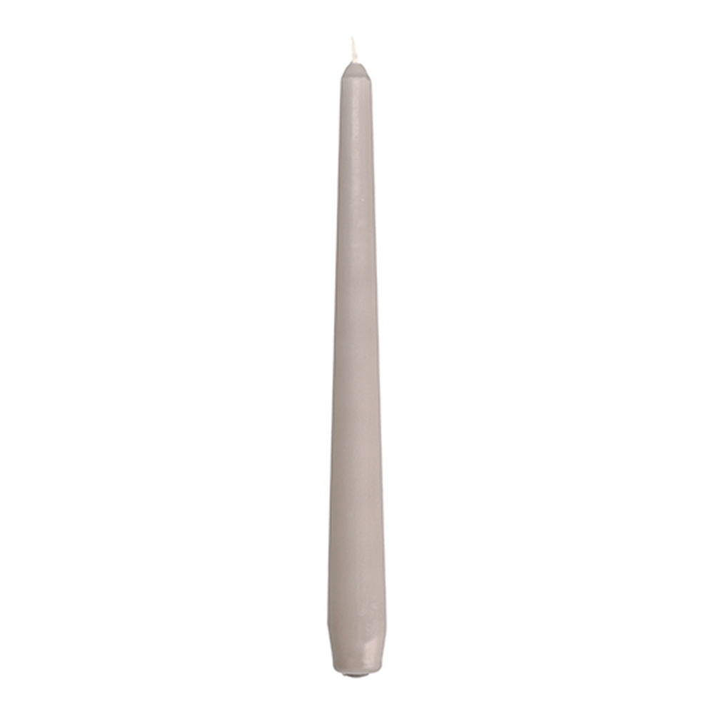 Papstar Leuchterkerzen Ø 2,2 cm · 25 cm greige