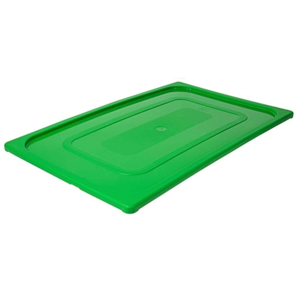 Contacto GN-Deckel 1/1, grün aus Polypropylen