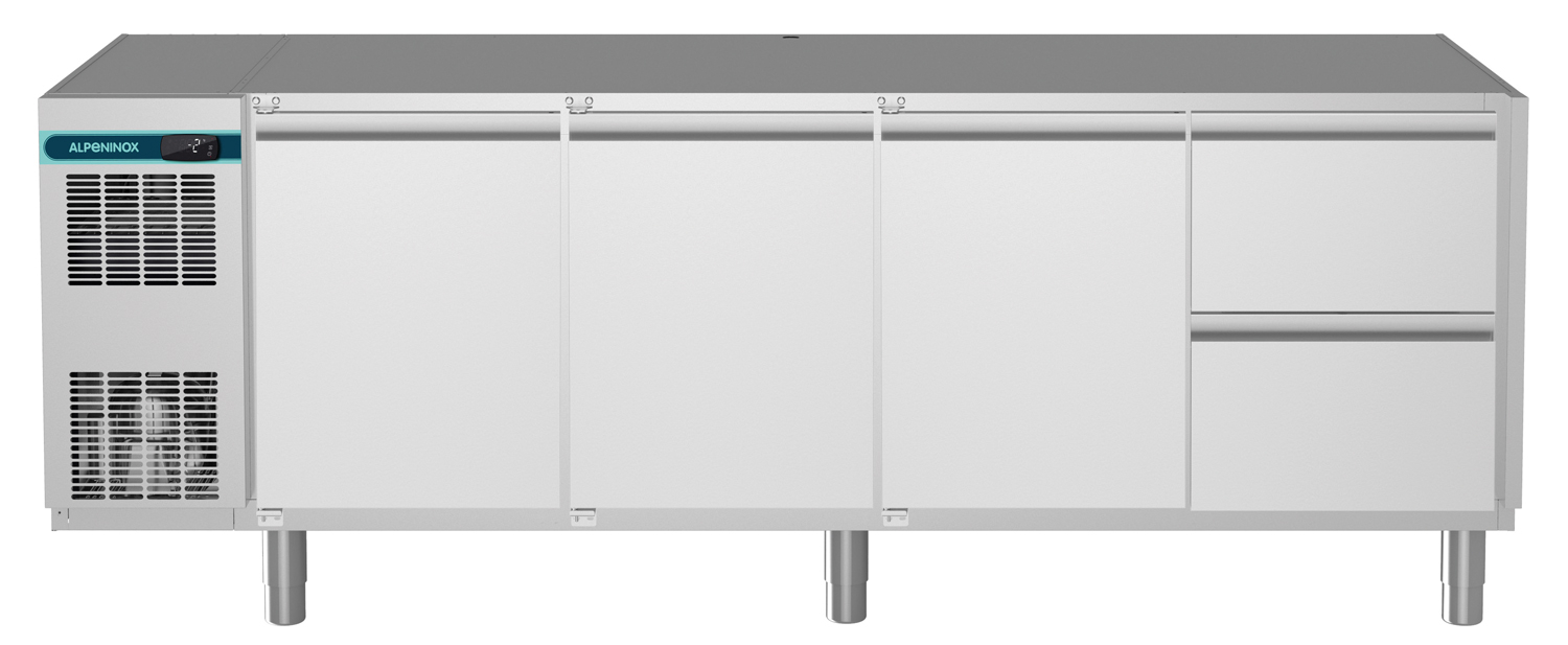 Nordcap Kühltisch, 4 Abteile CLM 650 4-7011