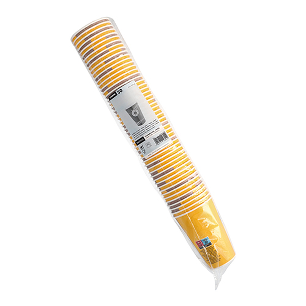 Papstar Trinkbecher, Pappe "To Go" 0,3 l Ø 8 cm · 11,6 cm "Barista Time"