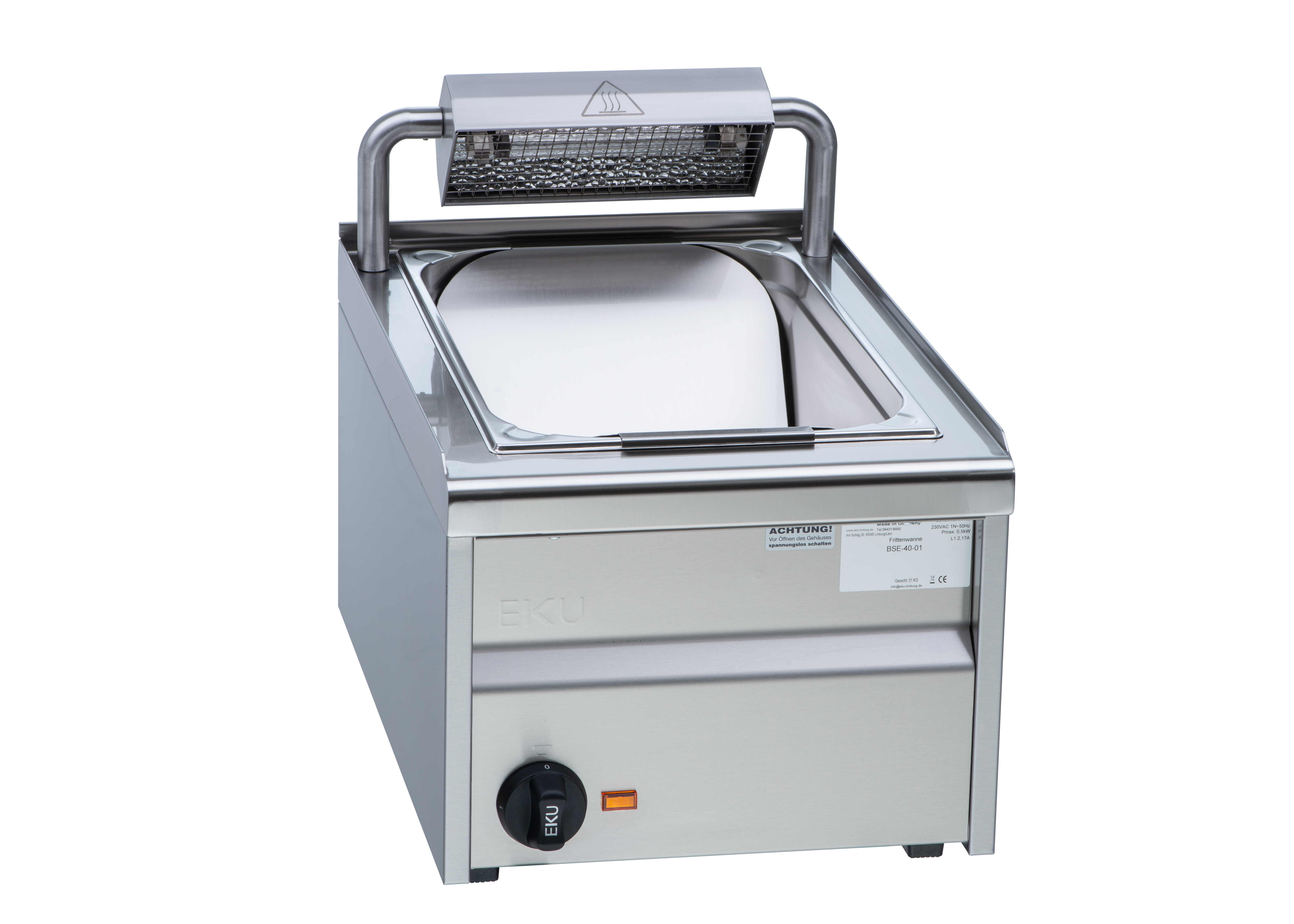 EKU Snackline Elektro-Frittenwanne  BSE-40 1/1 GN