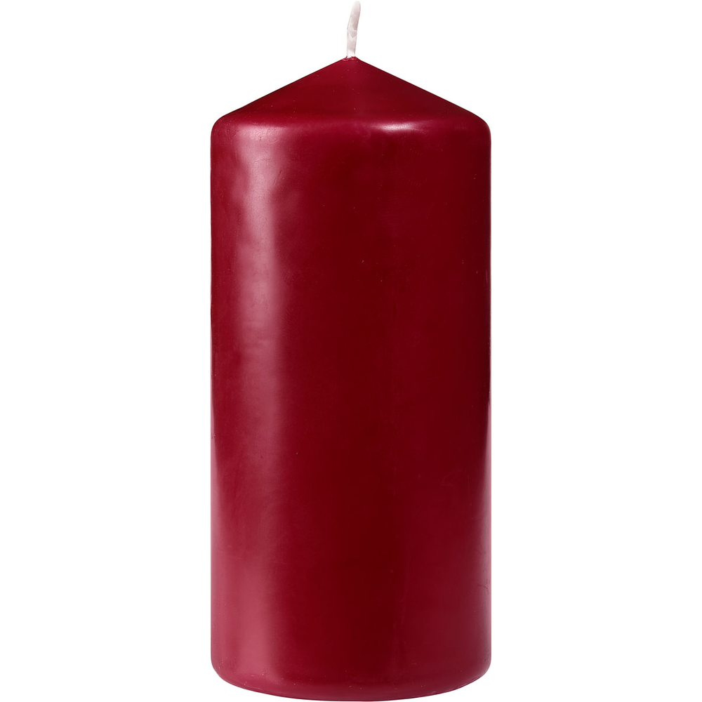 Duni Stumpenkerzen, ca. 40h 130 x 60 mm bordeaux