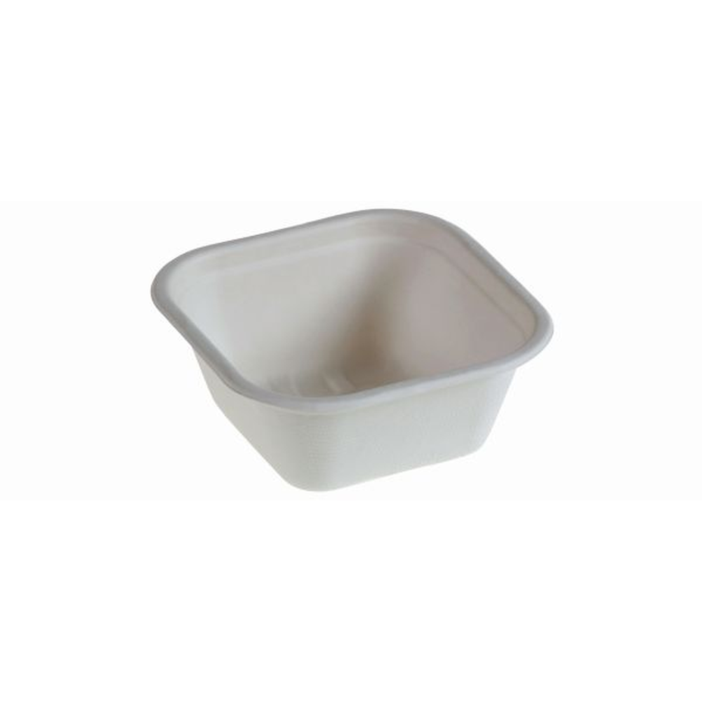 Pacovis Schale 690ml quadratisch, naturesse 155x155x65mm