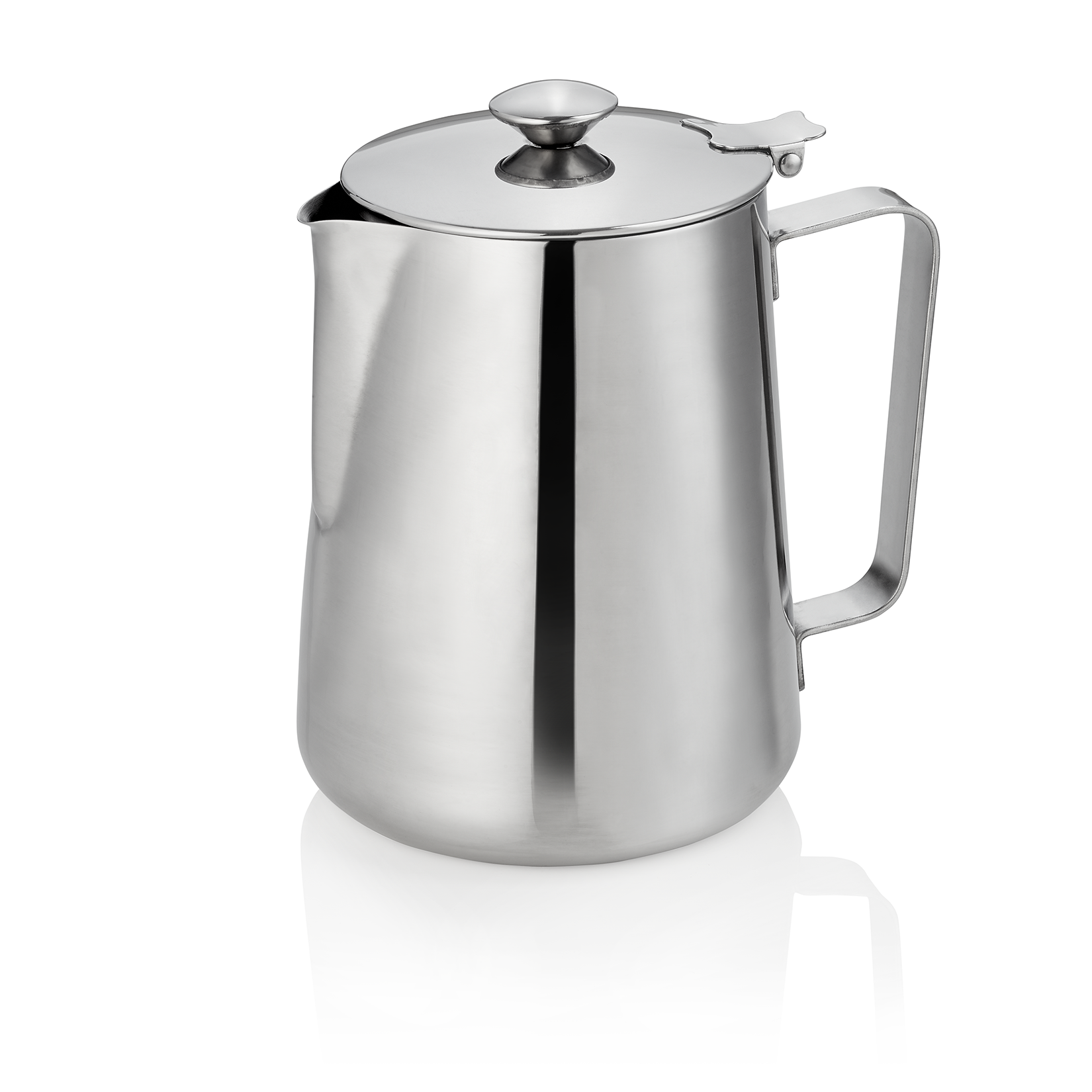 WAS Kaffeekanne 1,5 ltr., Ø 10 cm, Höhe 18 cm, Chromnickelstahl