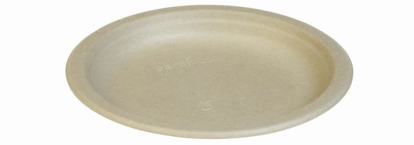 Pacovis Teller rund 18cm nature, Naturesse