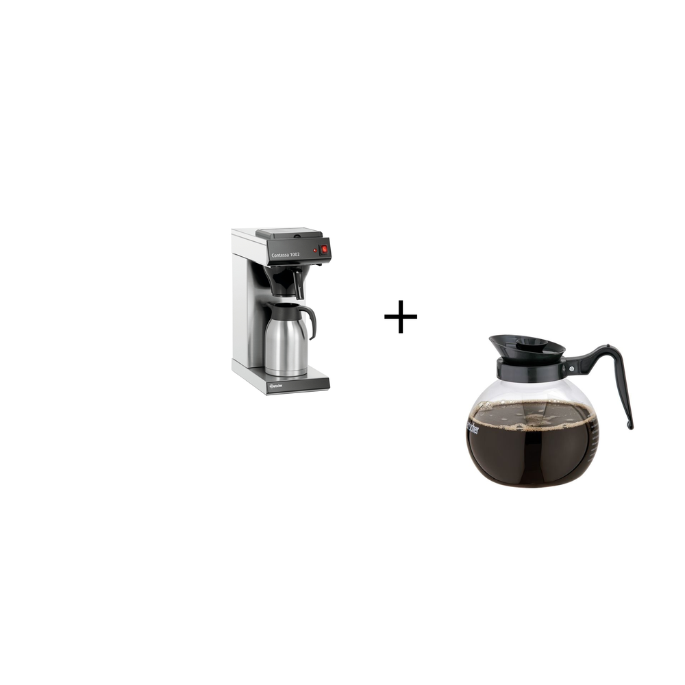 Bartscher generalüberholt Kaffeemaschine Contessa 1000 + 2L Isolierkanne