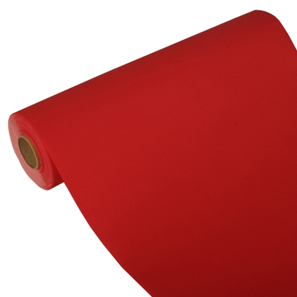 Papstar Tischläufer, Tissue "ROYAL Collection" 24 m x 40 cm rot