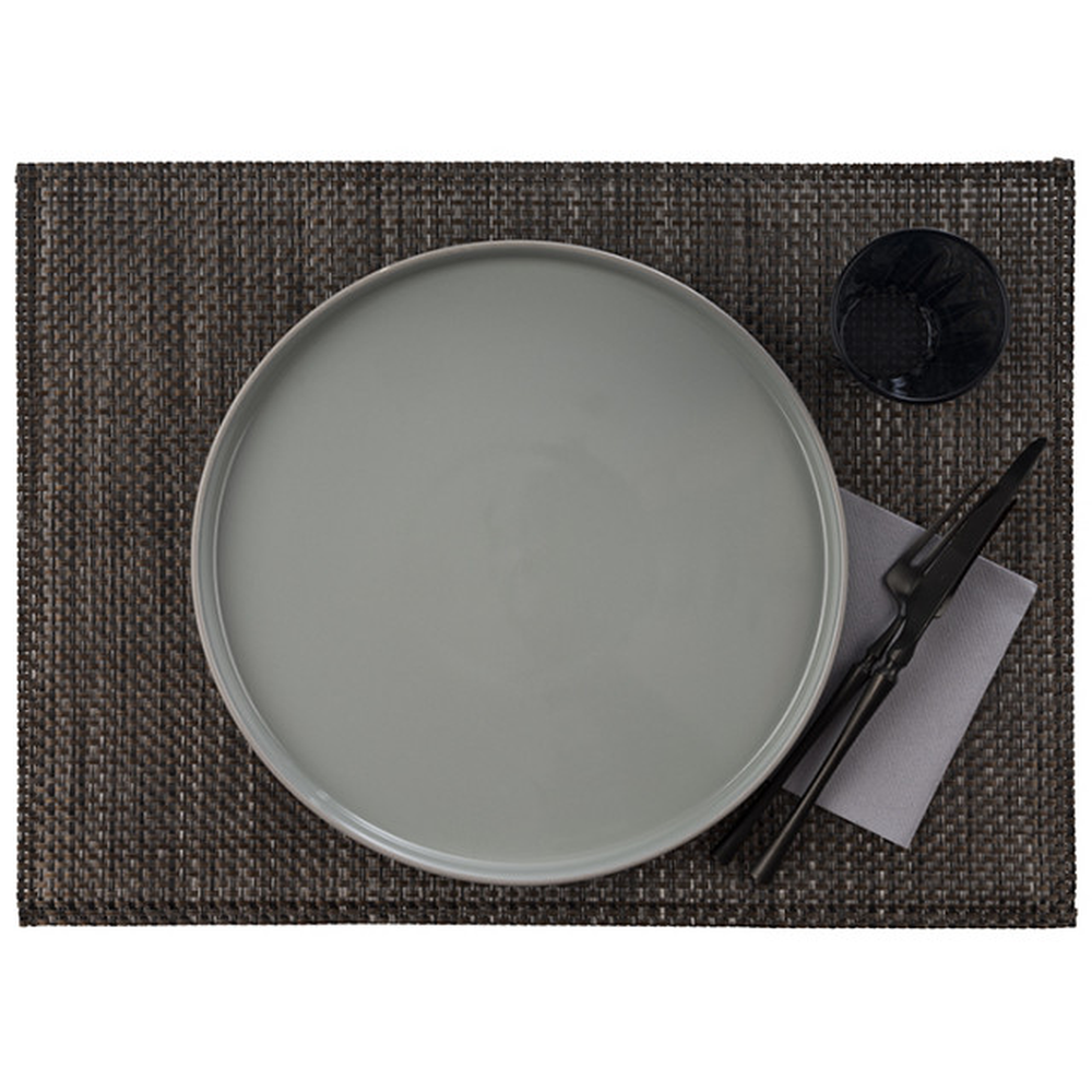 APS Tischset - beige, braun 45 x 33 cm , PVC, Schmalband