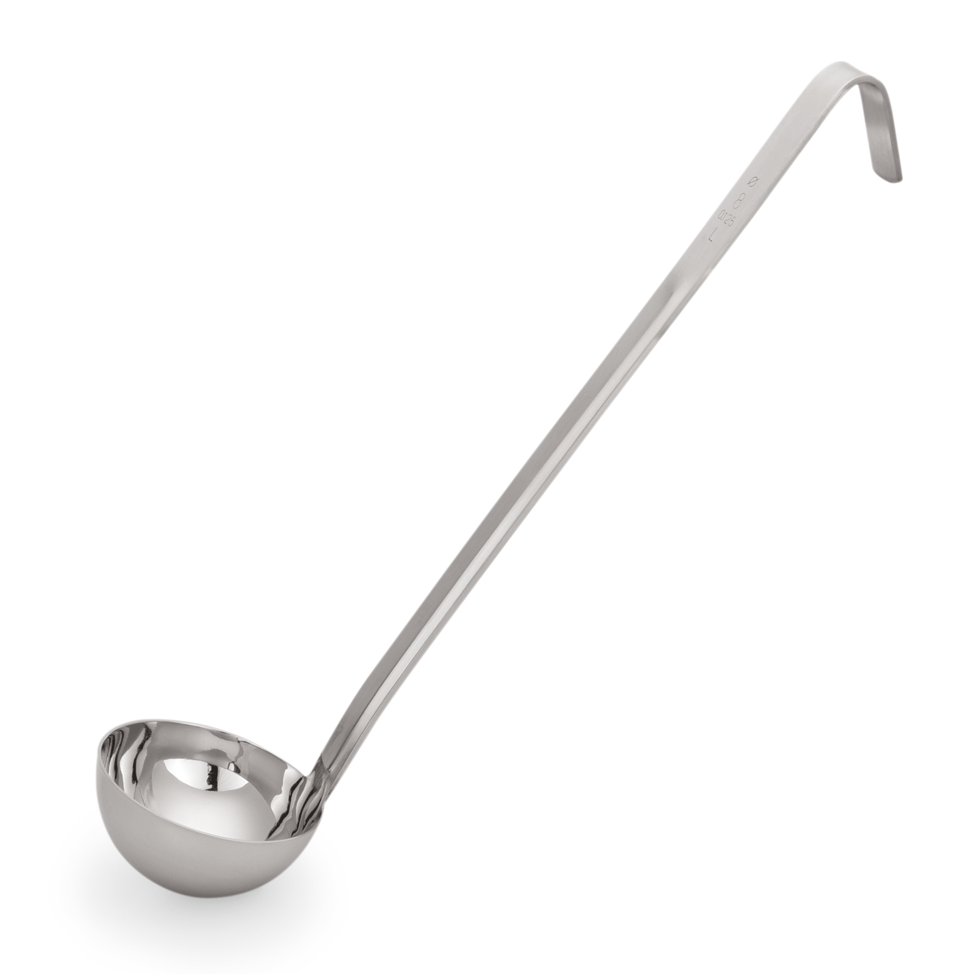 WAS Schöpfkelle KITCHEN TOOL 2085, Ø 12 cm, 39 cm, Chromnickelstahl