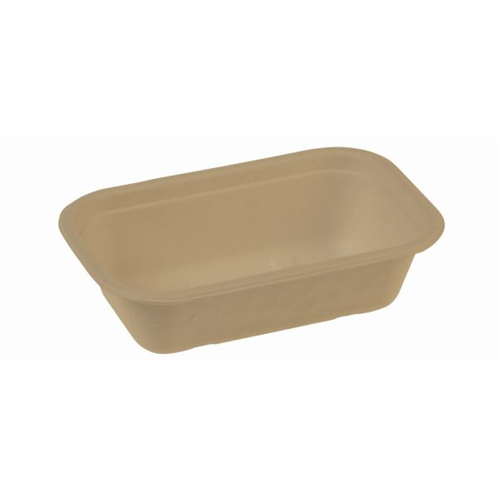 Pacovis Schale nature, 650ml, r.eckig, 205x130x56mm, naturesse