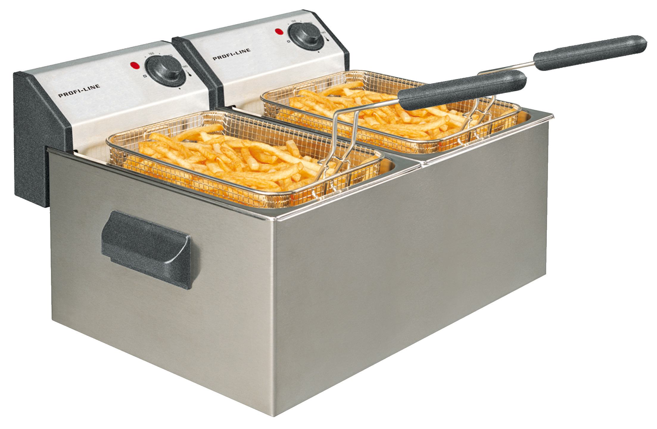 Neumärker Elektro-Fritteuse 2x 5 Liter
