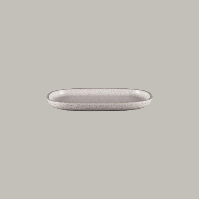  RAK Platte oval - clay Länge: 26.1 cm / Breite: 18 cm / Höhe : 2.5 cm