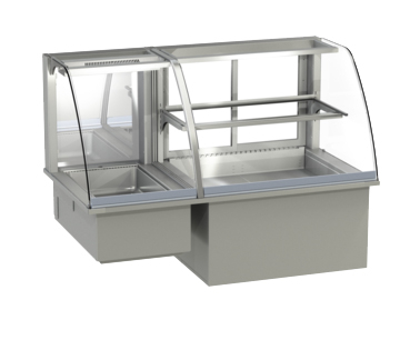 Nordcap Kombinationsvitrine KGW GR-160-53-Z