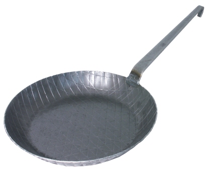 Contacto Servierpfanne 24 cm, tief aus kaltgeschmiedetem Eisen