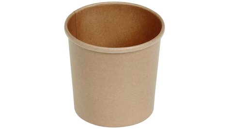 Pacovis Suppenbecher Kraft/PP 780ml, braun, Ø117x110mm