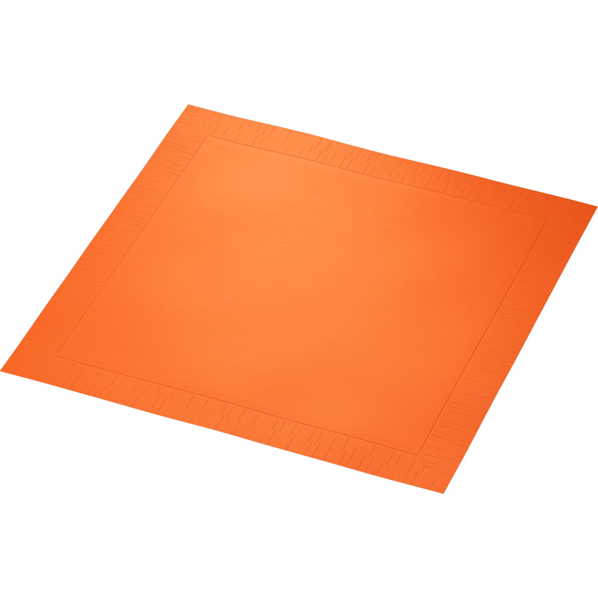 Duni Klassikservietten 40 x 40 cm 4-lagig, geprägt 1/4 Falz Sun Orange