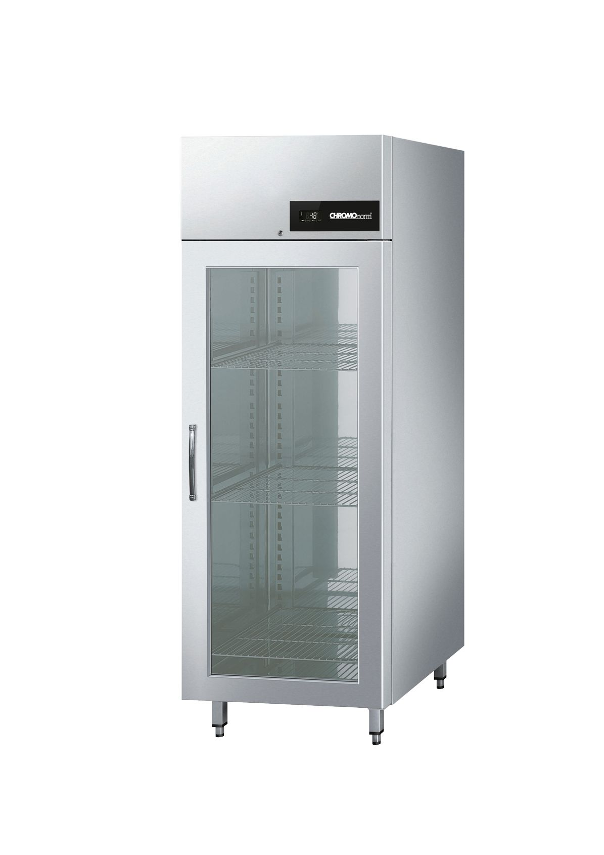 Chromonorm NOVA-Tiefkühlschrank BR 690 GN 2/1 GLASTür, Steckerfertig - 695x810x2
