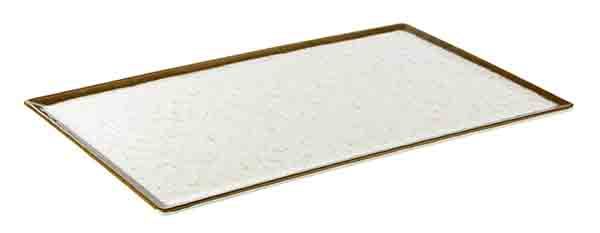 APS GN 1/1 Tablett -STONE ART-53 x 32,5 cm, H: 1,5 cm , Melamin 53 x 32,5 cm, H: