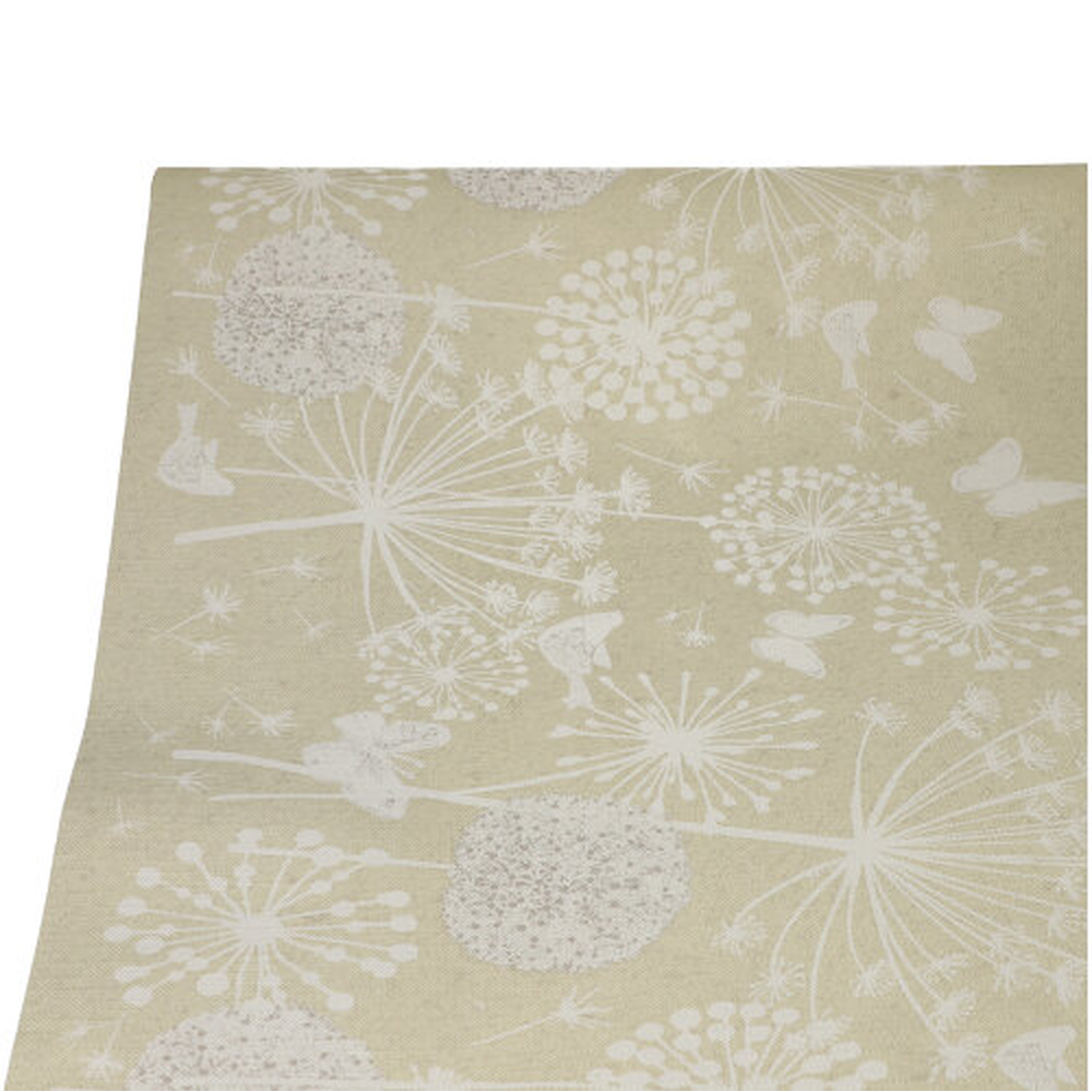 Papstar Tischdecke, Papier 3 m x 1,2 m beige "Meadow"