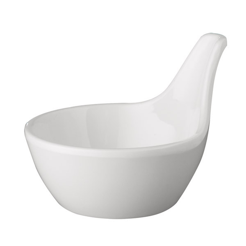Assheuer Schälchen Ø 7 cm, H: 6 cm, 0,05 Liter Melamin weis G