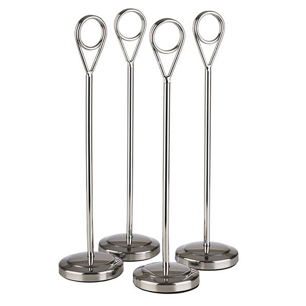 APS Kartenhalter, 4er Set Ø 5 cm, H: 20,5 cm