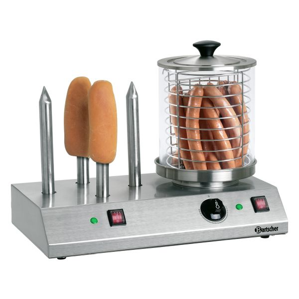 Bartscher Elektrisches Hot-Dog-Gerät mit 4