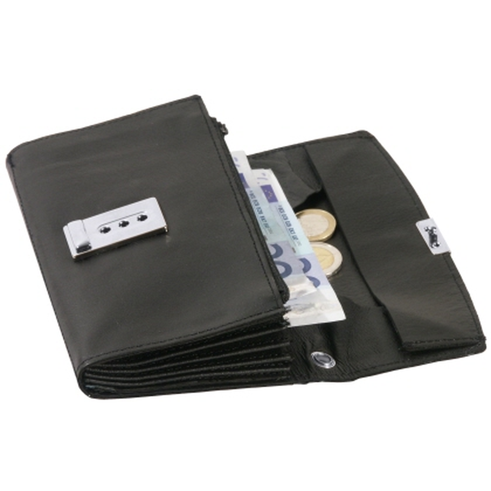 Contacto Kellnergeldtasche, aus Spaltleder