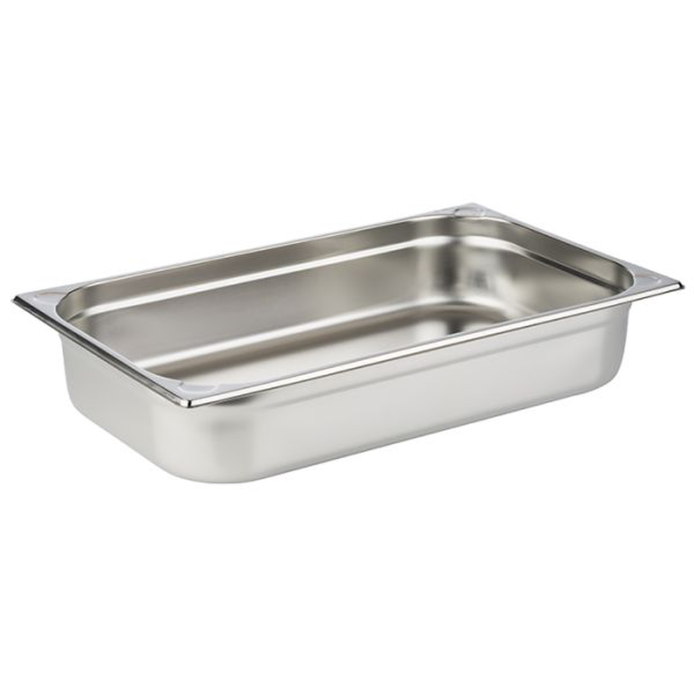 APS GN 1/1 Behälter 53 x 32,5 cm, Tiefe: 100 mm , Edelstahl, 13,25 Liter