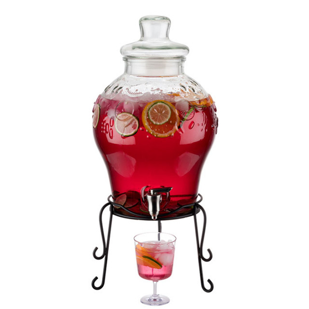 APS Getränkespender -FRUITS- Ø 25 cm, H: 58 cm, 10,5 Liter